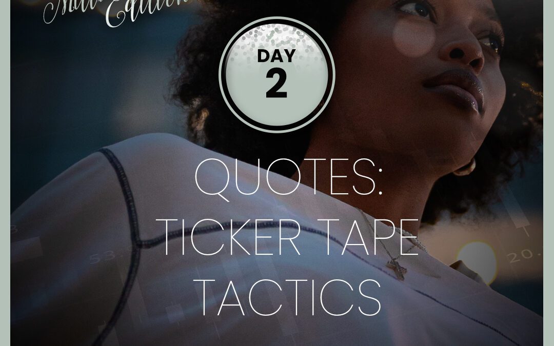 2024 Stock Challenge: Day 2 – Ticker Tape Tactics